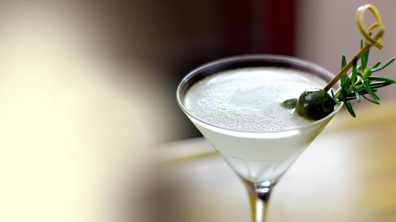 Vodka trufado Martini
